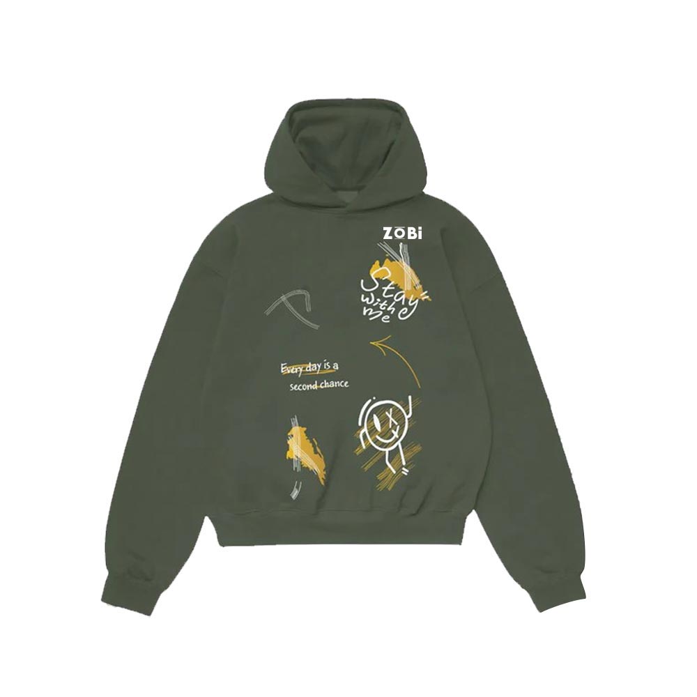 Oversized Graphic Hoodie